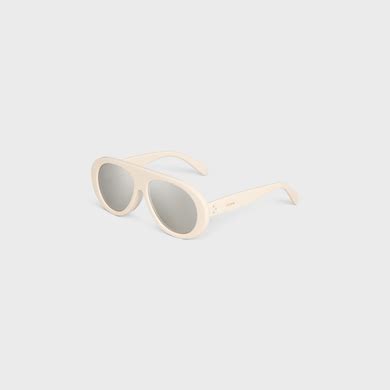 celine 61mm mirrored aviator sunglasses|Aviator S300 Sunglasses in Acetate with Mirror Lenses .